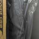 Baby Bassinet, 3 in 1 Bedside Bassinets for Baby, Bassinet Bedside Sleeper with Wheels, Adjustable Height with Rocking Mode, Breathable Mesh, Storage Basket, Easy Assemble & Folding (Dark Gray)