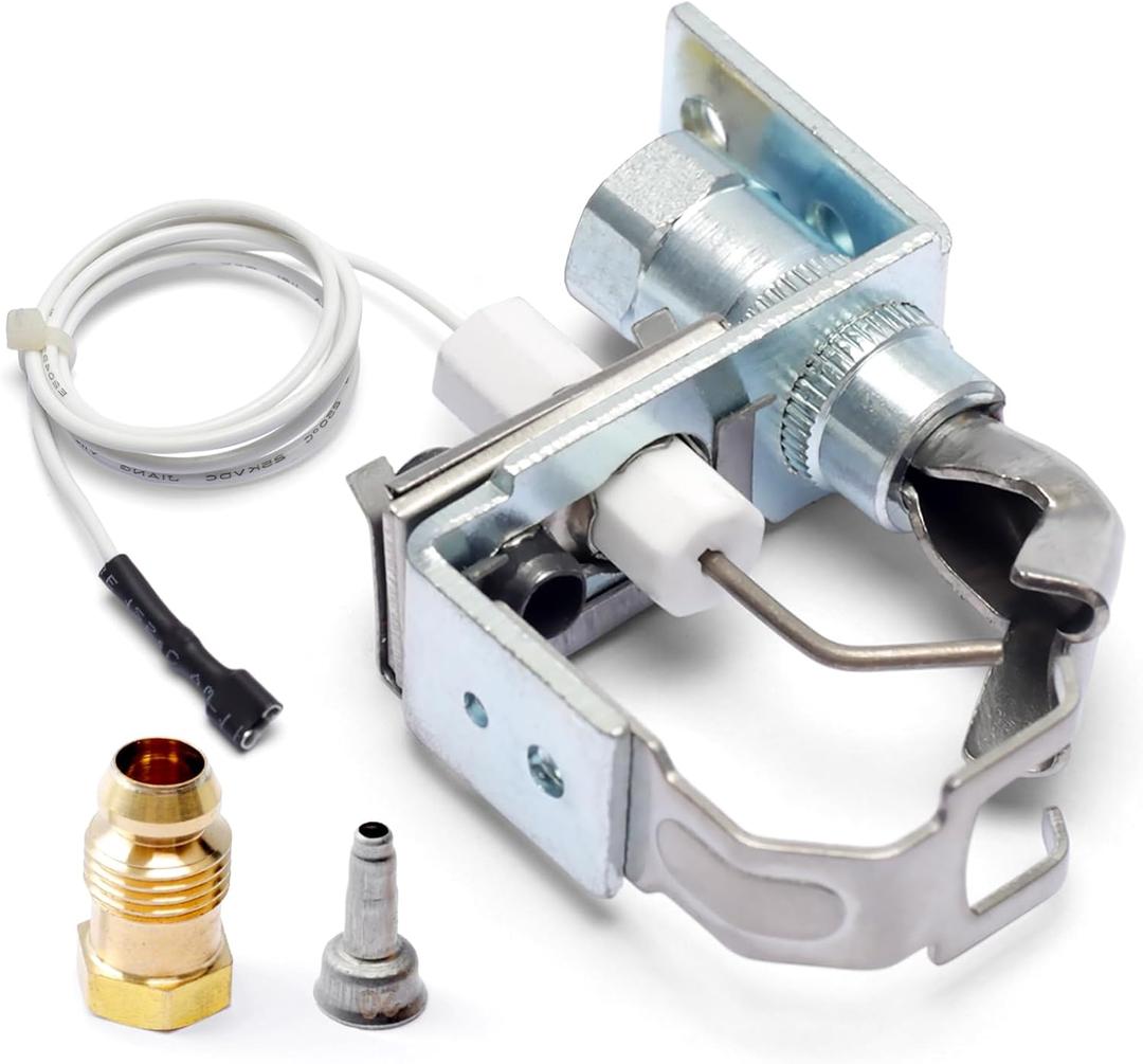 Universal Pilot Burner Ignitor for Intermittent Pilot Application, replacement for Sterling for Raypak for Honeywell Natural Gas Furnace Pilot Burner Ignitor Assembl J38R04578-001 Q3451U1000 1011483