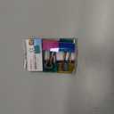 Officemate Easy Grip Medium Binder Clips, Assorted Metallic Colors, 12 Pack (31054)