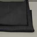 Anti-Slip Corner Kitchen Rug, 1 Piece L-Shaped Floor Mats,Super Absorption Linen Corner Mat for Home,Kitchen (Black Right-L, 31''X59''X18'')