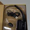 Soothielec Wireless Headset with Mic for Work, Bluetooth Headset with Noise Cancelling Microphone, Headphones with Mic Mute for PC/Computer/Laptop/Cell Phones/Remote Work/Call Center (NO USB)