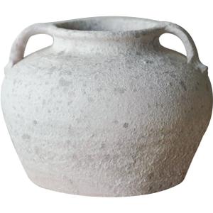 Rustic Terracotta Handle Flower Vase, Height 16.5cm/6.49in Vintage Clay Vases Farmhouse Decor, for Living Room Entryway Table Centerpiece Decor Rustic Terracotta Handle Flower Vase, Height 16.5cm/6.49in Vintage Clay Vases Farmhouse Decor, for Living Room Entryway Table Centerpiece Decor