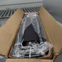 VEVOR Gazebo Netting Replacement, Fit Most 10 x 13 x 6.8 FT Gazebo Curtain, Outdoor Garden Net, 4-Panel Sidewall Mesh Net, Patio Midge Netting with Double Zipper, Canopy Screen (Netting Only) (Black)