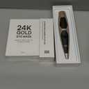 INIA 4-in-1 Eye Massager Tool Under Eye Red Light Therapy for Face, Eye Lift Depuffing Wand with Heat & Vibration for Dark Circles, Puffiness & Skin Firming – Enhances Skincare Routine