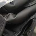 Seat Covers for Honda Civic Sedan EX-L, EX-T, EX, Touring, Sport 2016-2021, Faux Leather Car Seats Cover Full Set Waterproof Black (60/40 Split Seatback-with Rear Armrest)