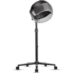 Hooded Hair Dryer, Standing Hair Dryer on Wheels, Sit Under Dryer with 3 Temperature Settings, for Salon, Spa or at Home Use Black