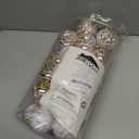 JOYIN 30 Pcs 2.36'' Christmas Balls Ornaments, Gold & White Assorted Christmas Hanging Ornaments, Shatterproof Balls Decor for Xmas Tree Wreath Garland Holiday Indoor Party