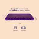 Purple Simply Seat Cushion, Lightweight 1.25" Low-Profile Gel Seat Cushion