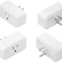 SONOFF Zigbee Smart Plug with ETL Certified, S40 Lite 15A Outlet, Zigbee Repeater, Works with SmartThings and Amazon Echo Plus, Hub Needed for Amazon Alexa 4-Pack