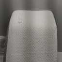 Leg Pillow Elevation Blood Circulation, Leg Wedge for Elevation for Swelling, Leg Elevating Pillow for After Surgery, Memory Foam Foot Knee Pillow for Back Sleeping 23.616.88 Inch White/Grey