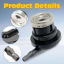 Fuel Tank Vent Valve Compatible with Predator 6.5 HP Gas Engine 212cc/301cc/420cc & SIMPSON 3400/4400 PSI PS60843 Pressure Washers Westinghouse WPX2700 3200 Part Replacement for Lawn Mowers & Cleaners