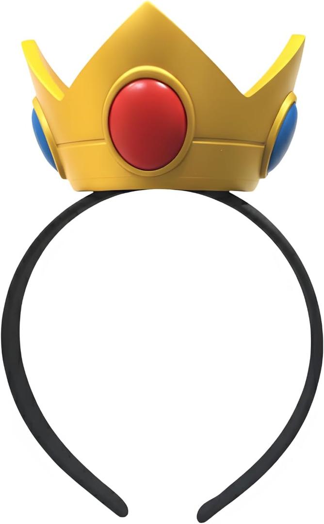 ComfyCamper Princess Crown and Headband - Costume Accessories Tiara Teens Women Cosplay Daisy Flower Halloween (One Size)