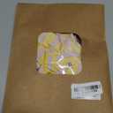 2 Pack Striped Small Dog T Shirt Cute Cherry Girl Dog Clothes for Small Dogs Cats Breathable Soft Cotton Pet Puppy Sleeveless Vest Spring Summer Pet OutfitsPink+Yellow,X-Large