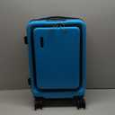 22 Inch Carry On Luggage 22x14x9 Airline Approved, Carry On Suitcase with Wheels, Hard-shell Carry-on Luggage, Durable Luggage Carry-On, Teal Small Suitcase with Cosmetic Case