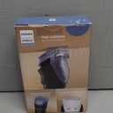 Norelco Philips Beard Trimmer 7000 Series, 100% Waterproof Trimmer for Men, 40 Lock-in Hair Length Settings, BeardSense Power Adaptability, Detail & T-Blade Trimmer Heads, Charging Stand, BT7670/40 (Black)