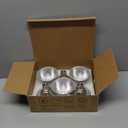 PAR30 Short Neck Halogen Flood Light Bulbs, 120V 50W PAR30 Light Bulb, Dimmable, High Output, E26 Medium Base, 2700K Warm Lighting, 3000 Hours for Recessed Light Bulb(6 Pack)