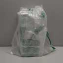 YAGELI Clear Acrylic Desk File Sorter Purse/Handbag Organizer Clutch Divider Mesh Folder Office Supplies Stand Bookshelf (3 Sections) (2Pack-4Sections)