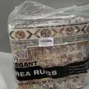 9x12 Area Rugs for Living Room,Large Washable Rug,Orange