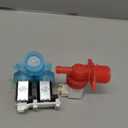 W11688994 & W11688995 Washer Cold and Hot Water Inlet Valve Set 1/2 in Threaded NPT Replacement for Whirlp Washing Machine Parts Replace W11486360 W11486361