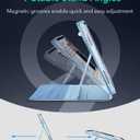 ESR for iPad Air 13 Inch Case M4/M3/M2 (2026/2025/2024), Removable Magnetic Cover with Pencil Charging & Storage, Adjustable Portrait/Landscape Stand, 9 Standing Angles, Shift Series, Light Blue