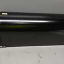 Black Galvanized Steel Outdoor Mailbox 20x8.7x6.7in