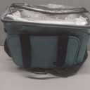 Hoshin Knitting Bag for Yarn Storage, High Capacity Yarn Totes Organizer with Inner Divider Portable for Carrying Project, Knitting Needles(up to 14), Crochet Hooks, Skeins of Yarn (Green)