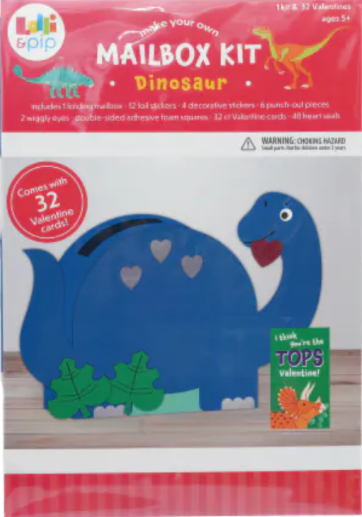 Loli & Pop Mailbox Kit Dinosaur 2 Pack