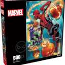 Buffalo Games - Marvel - Spider-Man vs. Green Goblin - 500 Piece Jigsaw Puzzle for Adults -Challenging Puzzle Perfect for Game Nights - Finished Size is 21.25 x 15.00