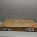 Treadmill Desk, Small Standing Desk for Walking Pad, 30-47 Inch Adjustable Height Walking Pad Stand for Treadmill, Portable Standing Table for Bike and Home Office Work - Brown