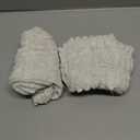 MIULEE Pack of 2 Corduroy Decorative Lumbar Throw Pillow Covers 20x12 Inch Soft Boho Striped Pillow Covers Modern Farmhouse Home Decor for Sofa Living Room Couch Bed Cream White