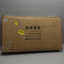 10 Gallons Tilt Out Trash Cabinet, Wooden Garbage Can Cabinet for Kitchen, Tilt Out Laundry Hamper Cabinet, Dog Proof Trash Cabinet Can Free Standing Holder, Black