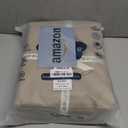 MooMee Bedding Duvet Cover Set 100% Washed Cotton Linen Like Textured Breathable Durable Soft Comfy (Solid Light Camel, Palatial King/Oversized King 120"x98")