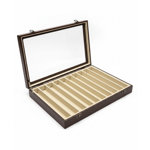 Frebeauty Sunglass Organizer, Velvet Glasses Organizer,8-Slot Sunglasses Tray for Drawer, Men's/Women's Sunglasses Box (Black)