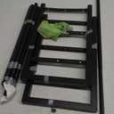 Amazon.com: HDDTTZ 3-Tier Expandable Shoe Rack, Adjustable Shoe Shelf Storage Organizer Heavy Duty Metal Free Standing Shoe Rack for Entryway Closet Doorway (Black) : Home & Kitchen