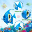 Weewooday 20 Pcs Artificial Moving Fishes Plastic Floating Lifelike Fish Tank Ornament Aquarium Decorations(Random Fish)
