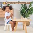 KidBloom Toddler Chair, Ergonomic Kids Chair, Durable and Sturdy Small Plastic Child Chair for Toddlers 13, 10" X 10" X 18"