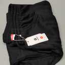 TARSE Womens Barrel Sweatpants Loose Fit Lounge Pants Casual Wide Leg Pants Cotton Comfy Elastic Waist Joggers with Pockets (Medium, Black)