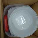Rubbermaid EasyStore Containers, 38-Piece Set, Food Storage Containers, Food Storage Containers with Lids
