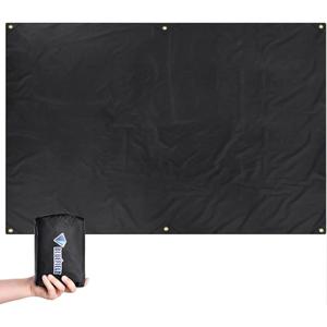 Hammock Rain Fly Waterproof Tarp Camping Tent Footprint Ground Cloth Backpacking Tarp Camp Shelter Sunshade Mat for Outdoor Hiking Beach Picnic 7.2 x 4.9 ft
