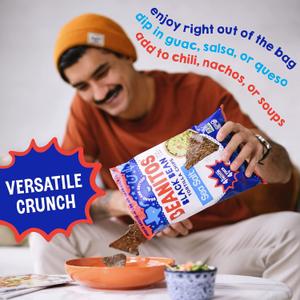 Beanitos Black Bean Chips with Sea Salt, The Healthy, High Protein, Gluten free, and Low Carb Vegan Tortilla Chip Snack, A Lean Bean Protein Machine for Superfood Snacking At Its Best, 5 Ounce, BB Date: 25/06/2026