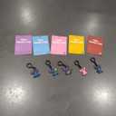 24 Pack Valentines Day Cards for Kids with Key Chains for Valentine's Classroom Exchange, Valnetine's Day Gifts for Kids Party Favor, Game Prizes