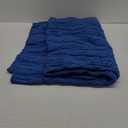 Amlie Home Chunky Knit Throw Blanket, Dual-Sided Soft Chenille Breathable Cable Knitted Blanket for Couch, Farmhouse Decorative Throw for Sofa & Chair, 50"x60", Blue