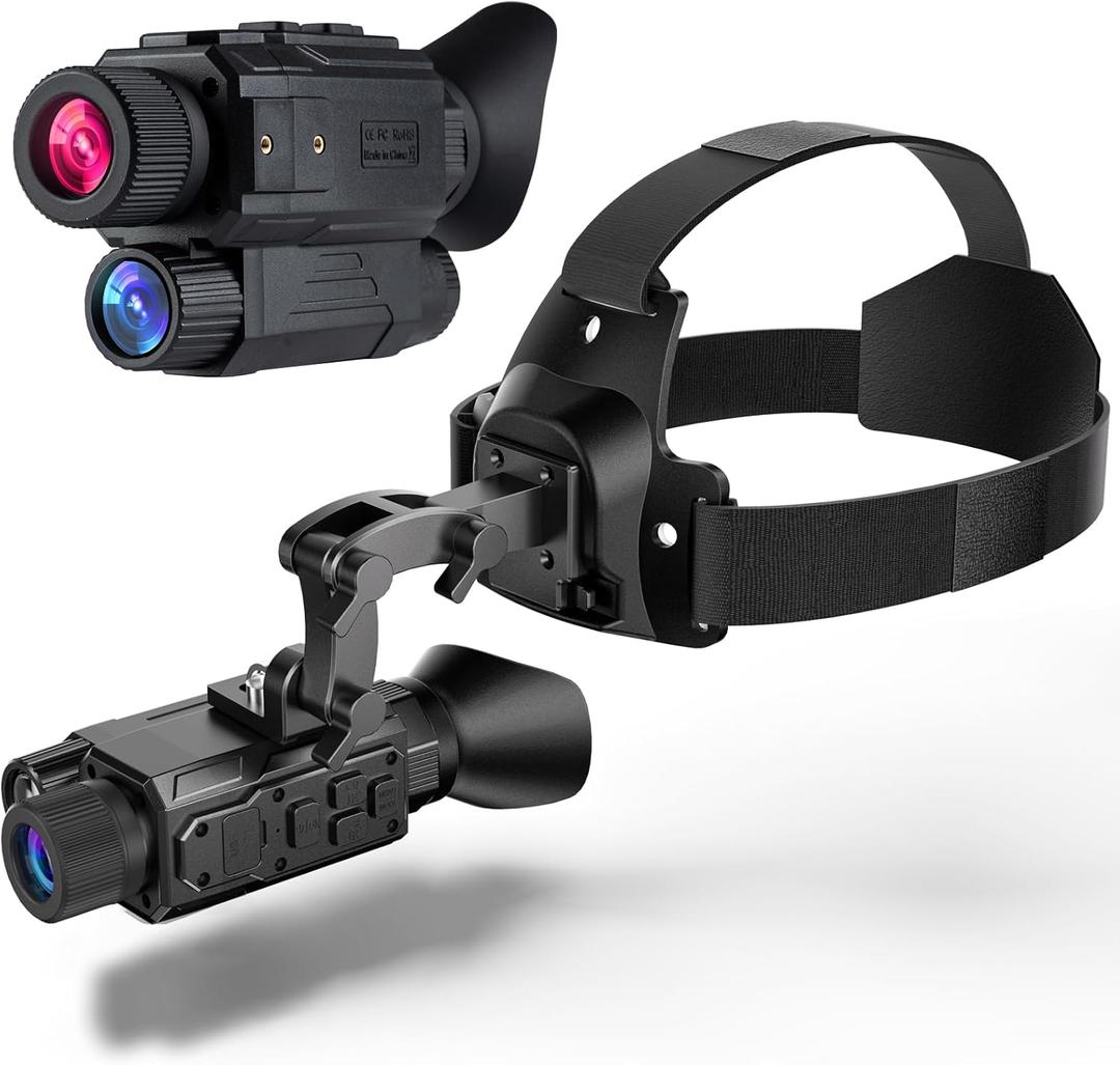 Head-Mounted Night Vision Monocular Digital Infrared Monocular