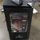 Masterbuilt 30-inch Digital Electric Vertical BBQ Smoker with Leg Kit, Side Wood Chip Loader and 710 Cooking Square Inches in Black, Model MB20070421