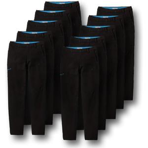 LULY YANG DSP Men's Performance Stretch Pants, M (Pack of 10) Black