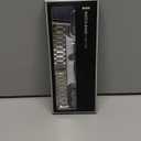 Stainless Steel Watch Band and Case Silver & Black