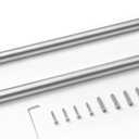 HITSLAM Brushed Nickel 30 Inch Towel Bar for Bathroom, SUS304 Stainless Steel Bathroom Towel Rack Wall Mounted, Modern Home Decor Bath Towel Holder with Hardware Accessories (Total Length 31.6 Inch)