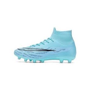 RURAN Men's Soccer Shoes High-Top Soccer

Cleats Outdoor

Breathable Athletic Professional

Spikes Youth Boys Football Shoes

Unisex 26CM, 10"