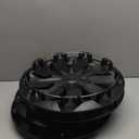 Hubcaps Wheel Covers Replacement R15 Size Hub Caps Universal-Fit Steel Wheel ABS Rims Cover Tire Cap for Car Sedan SUV Truck Van -Set of 4 15-inchBlack