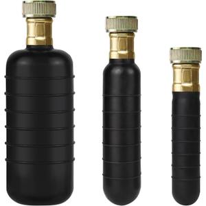 3PCS Drain Bladder Unclogger Main Sewer Line,Water-Powered Rubber Drain Cleaning Bladder Fits 1 to 6 Inch Drain Pipe Unclogs Stubborn Blockages for Bathroom Sink, Swimming Pool, Basement, Bathtub, Shower